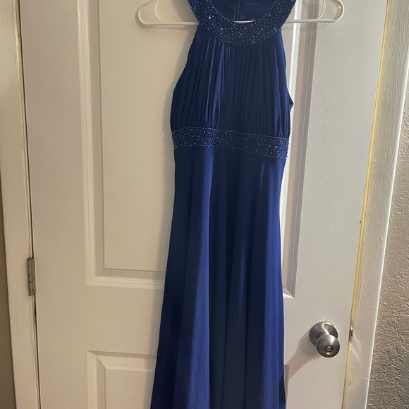Blue Evening Dress - Picture 3 of 5